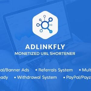 AdlinkFly - URL Shortner Script Free