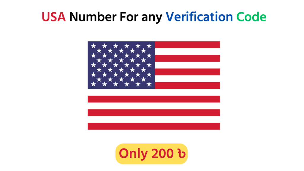 USA Number For any Verification Code